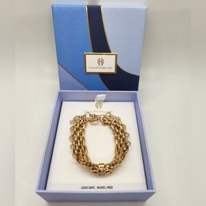 House of Harlow Gold 1960 Chain Bracelet